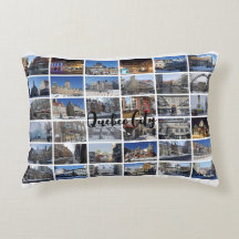 Colagem de Fotos Branco 36 Grade Viagem Personaliz