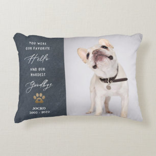 Almofada Decorativa Colagem Personalizada de Fotos de Pet Memorial Pet