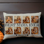 Almofada Decorativa Colagem Personalizada de Fotos, Oferta da Melhor M<br><div class="desc">Nossa "Travesseiro personalizada da melhor colagem de fotos jamais sotaque" - o presente perfeito para mães e avós extraordinários em sua vida. Este travesseiro de 12" x 16", maravilhosamente projetado, é uma maneira emocionante de mostrar seu apreço e amor. Ele apresenta uma colagem de fotos personalizável, fazer uma saudação carinhosa...</div>