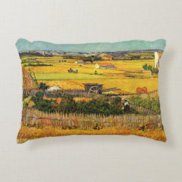 Almofada Decorativa Colheita em La Crau, Montmajour por Vincent van Go