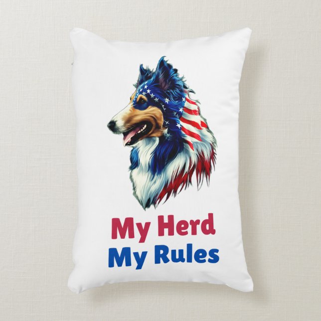 Almofada Decorativa Collie (Frente(Vertical))