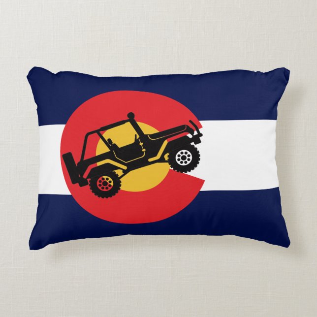 Almofada Decorativa Colorado 4 Wheeling (Frente)