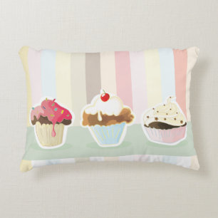 Almofada Decorativa colorful cupcake