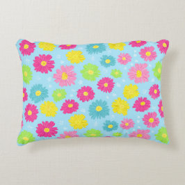 Almofada Decorativa Colorful Daisies