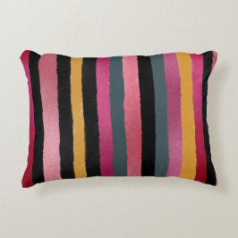 Almofada Decorativa Colorful Farmhouse Stripes