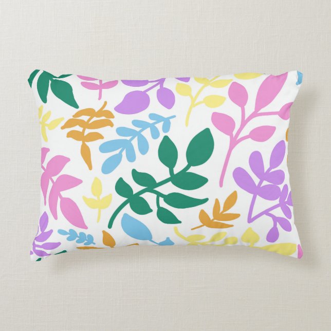 Almofada Decorativa Colorful foliage (Frente)