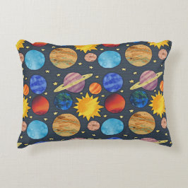Almofada Decorativa Colorful Solar System