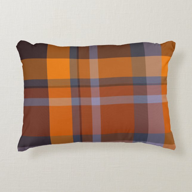 Almofada Decorativa Colorir Tartan (Frente)