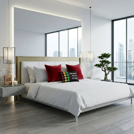 Almofada Decorativa Colourful Harlequin Lumbar Pillow