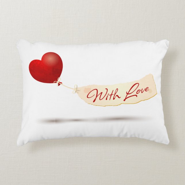 Almofada Decorativa Com Amor (Frente)