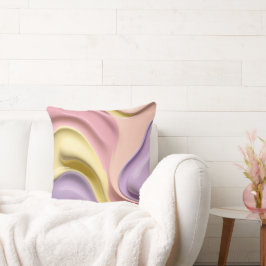 Almofada decorativa com gráfico abstrato estiloso
