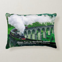 Comboio a vapor em Glenfinnan Viaduct - Adicionar