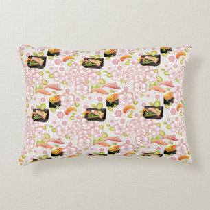 Almofada Decorativa Comida japonesa: Teste padrão 2 do sushi