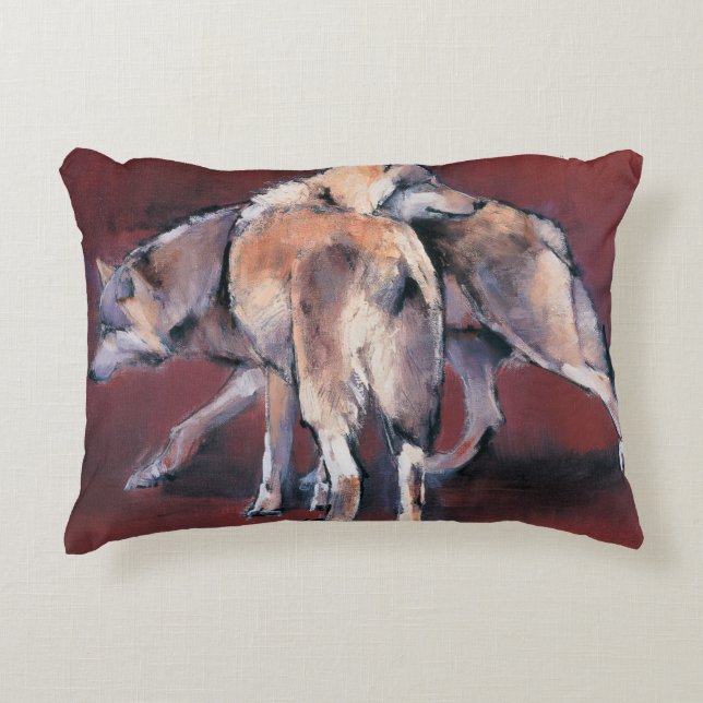 Almofada Decorativa Composição 2001 do lobo (Frente)