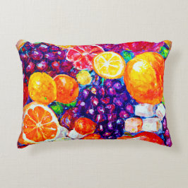 Almofada Decorativa comprar de Arte Fresco - Padrão de Frutas