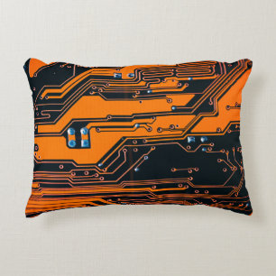 Almofada Decorativa Conselho de circuito. Tecnologia de hardware de co