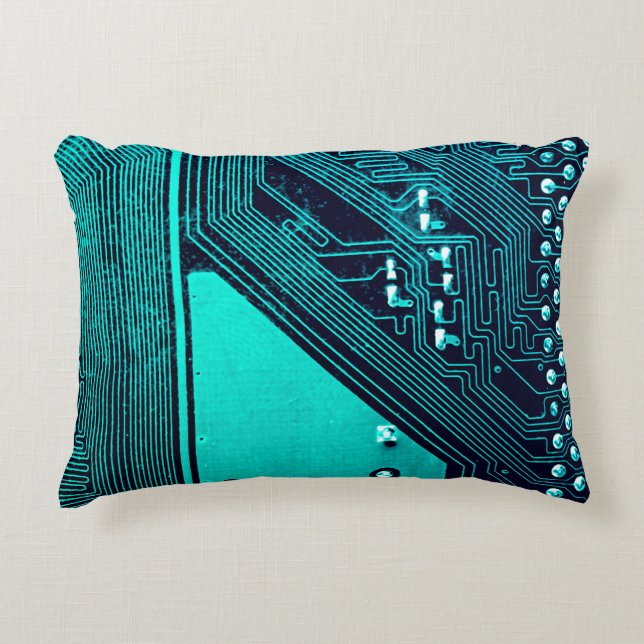 Almofada Decorativa Conselho de circuito. Tecnologia de hardware de co (Frente)