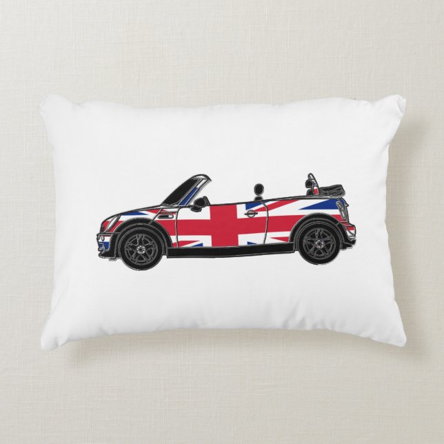Almofada Decorativa Convertible com Union Jack (Frente)