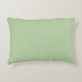 Almofada Decorativa Cor de Pistácio Verde Design Simples Claro Pastel