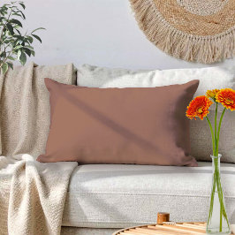 Almofada Decorativa Cor Sólida Marrom Mousse de Mocha