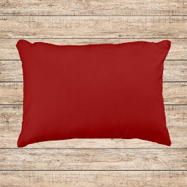 Almofada Decorativa Cor Sólido Vermelho Crimson
