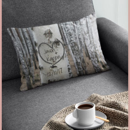 Almofada Decorativa Coração Cravado pela Rússia do País Personalizado