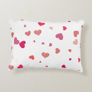 Almofada Decorativa Corações - amor