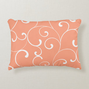Almofada Decorativa Coral Quimológico Moderno