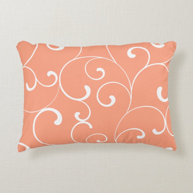 Almofada Decorativa Coral Quimológico Moderno (Frente)