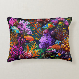 Almofada Decorativa Coral Reef