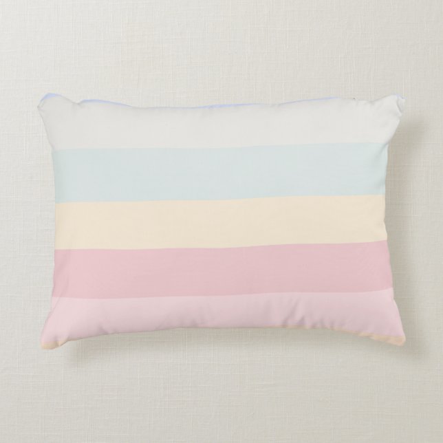 Almofada Decorativa Cores Suaves  (Frente)