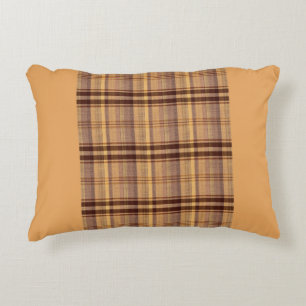 Almofada Decorativa Corte Decorativo TR7 Tan Tartan