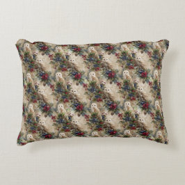 Almofada Decorativa Coruja Floral Enfeitiçante