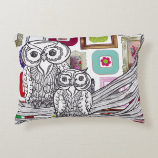 Almofada Decorativa Corujas bonito da imagem