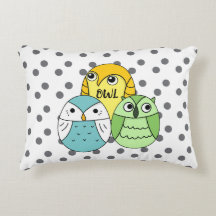 Corujas de pontas adoráveis brancas