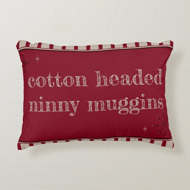 Almofada Decorativa Cotton Headed Ninny Muggins (Frente)