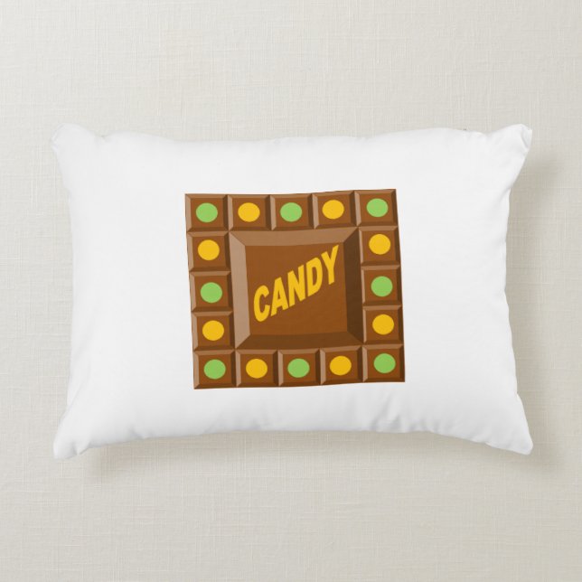 Almofada Decorativa Coussin décoratif pour enfants  CHOCOLAT  CANDY (Frente)