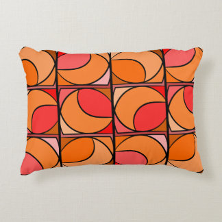 Almofada Decorativa Coussin décoratif seventies orange