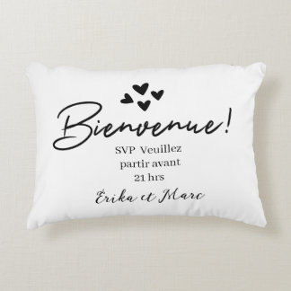 Almofada Decorativa Coussins Décoratifs SVP Veuillez partir avant 21 h