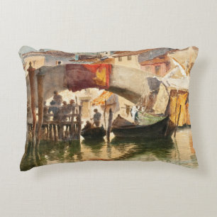 Almofada Decorativa Coxim do lance da Veneza de Roussoff