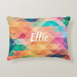 Almofada Decorativa Coxim geométrico