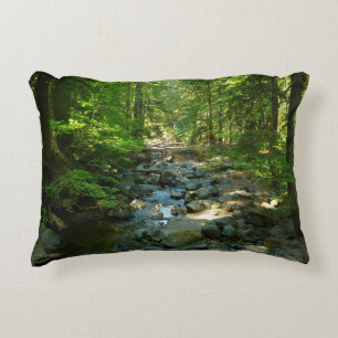 Almofada Decorativa Creek de Água Raiva no Parque Nacional de Monte R