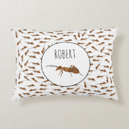 Almofada Decorativa Crianças de Nomes Personalizados de Padrões de For