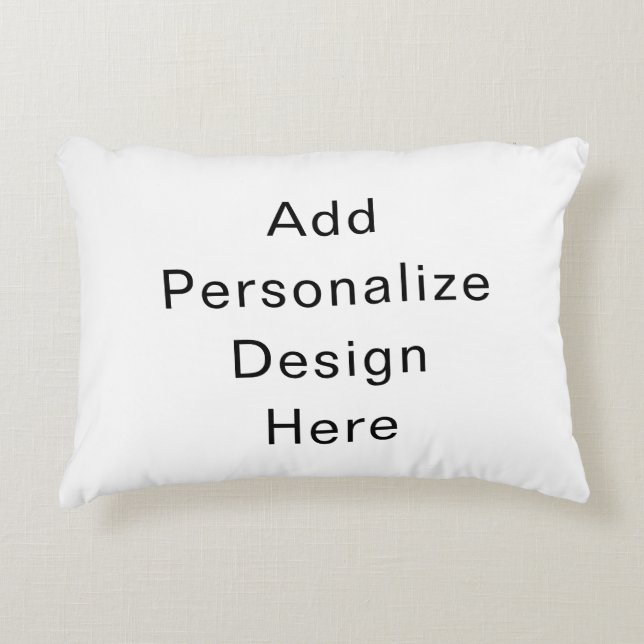 Almofada Decorativa crie seu próprio personalizado (Frente)