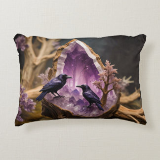 Almofada Decorativa Crows Ravens Ameyst Crystal Fantasy