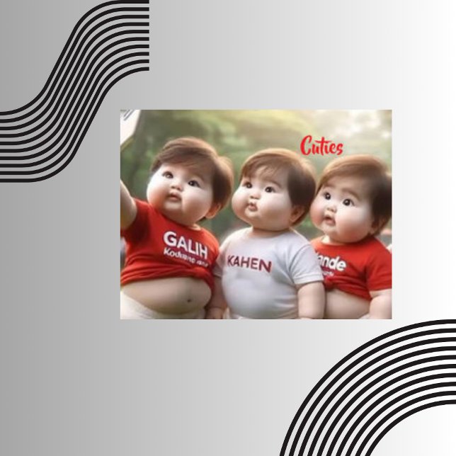 Almofada Decorativa Cuecas, Crianças Vermelhas e Brancas (Criador carregado)