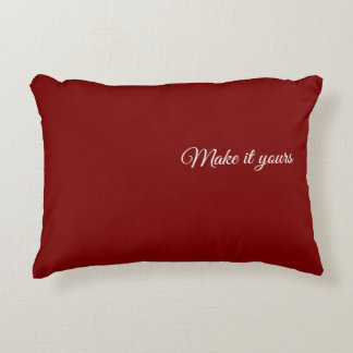 Almofada Decorativa Custom Name Throw Pillow – Geometric Gradient Desi