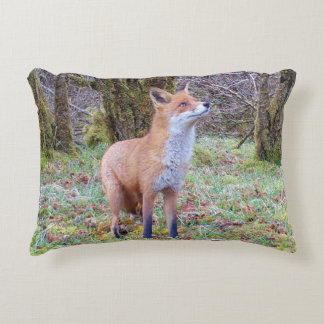Almofada Decorativa Customisable Red Fox Looking Up Cushion