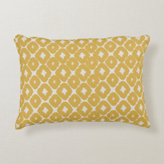 Almofada Decorativa Customizable Boho Mustard Diamonds Cushion