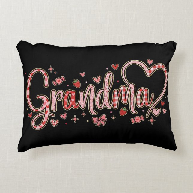 Almofada Decorativa Cute Grandma Accent Pillow (Frente)